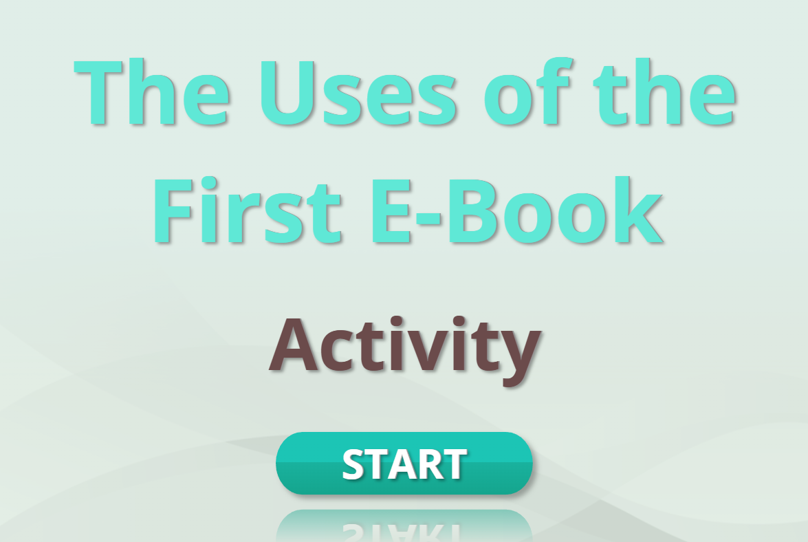 The uses of the first e-book Interactive